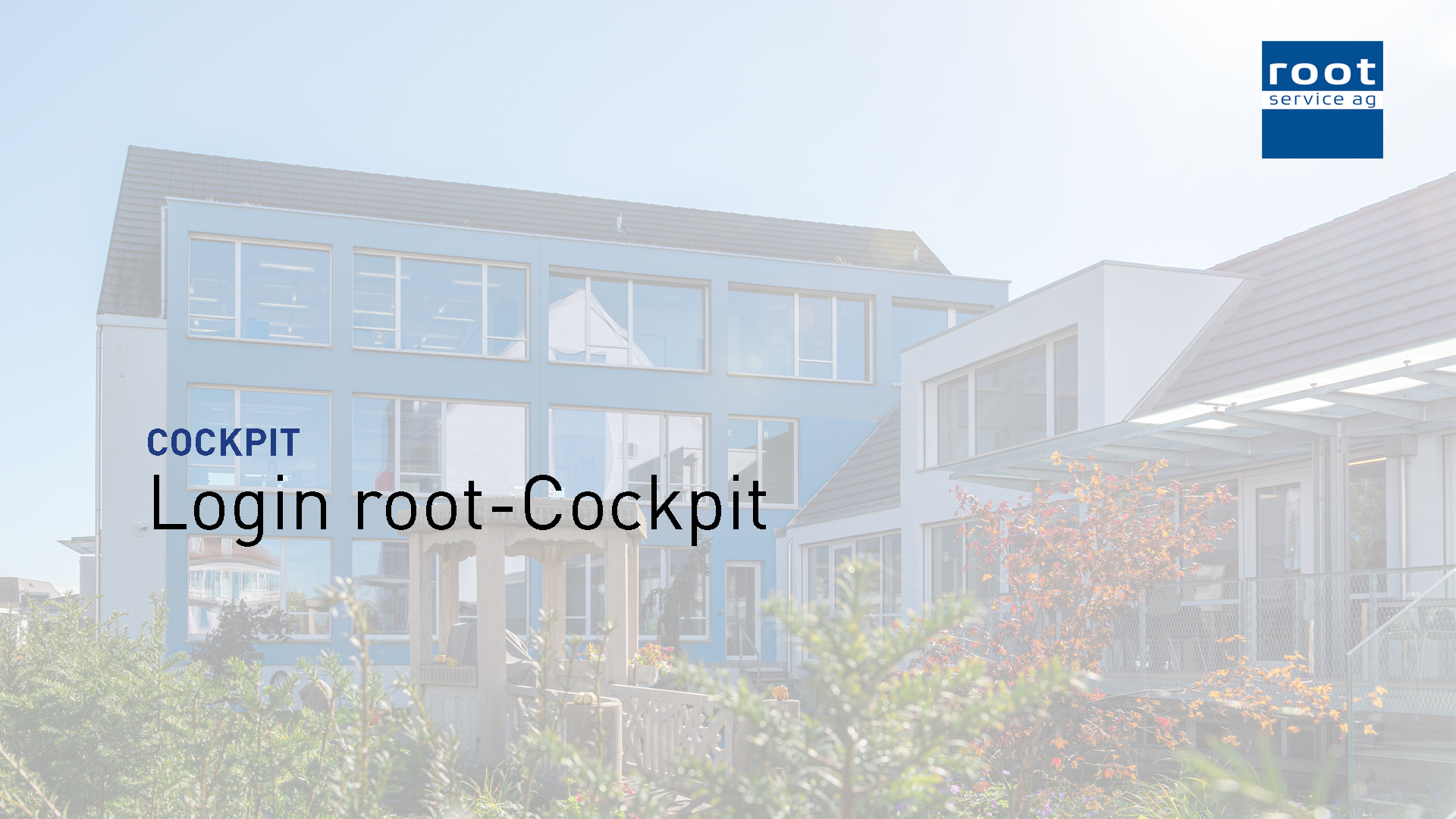Login root-Cockpit