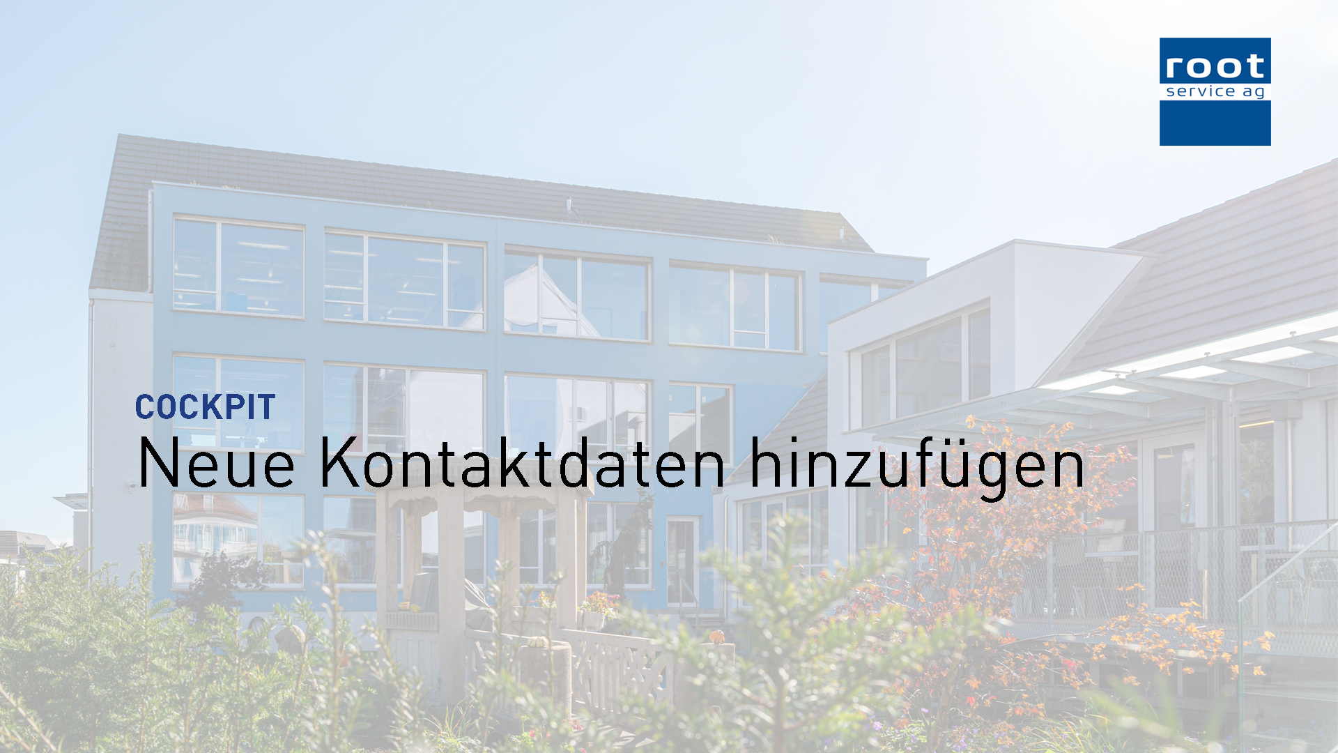 Neuen Kontakt hinzufügen