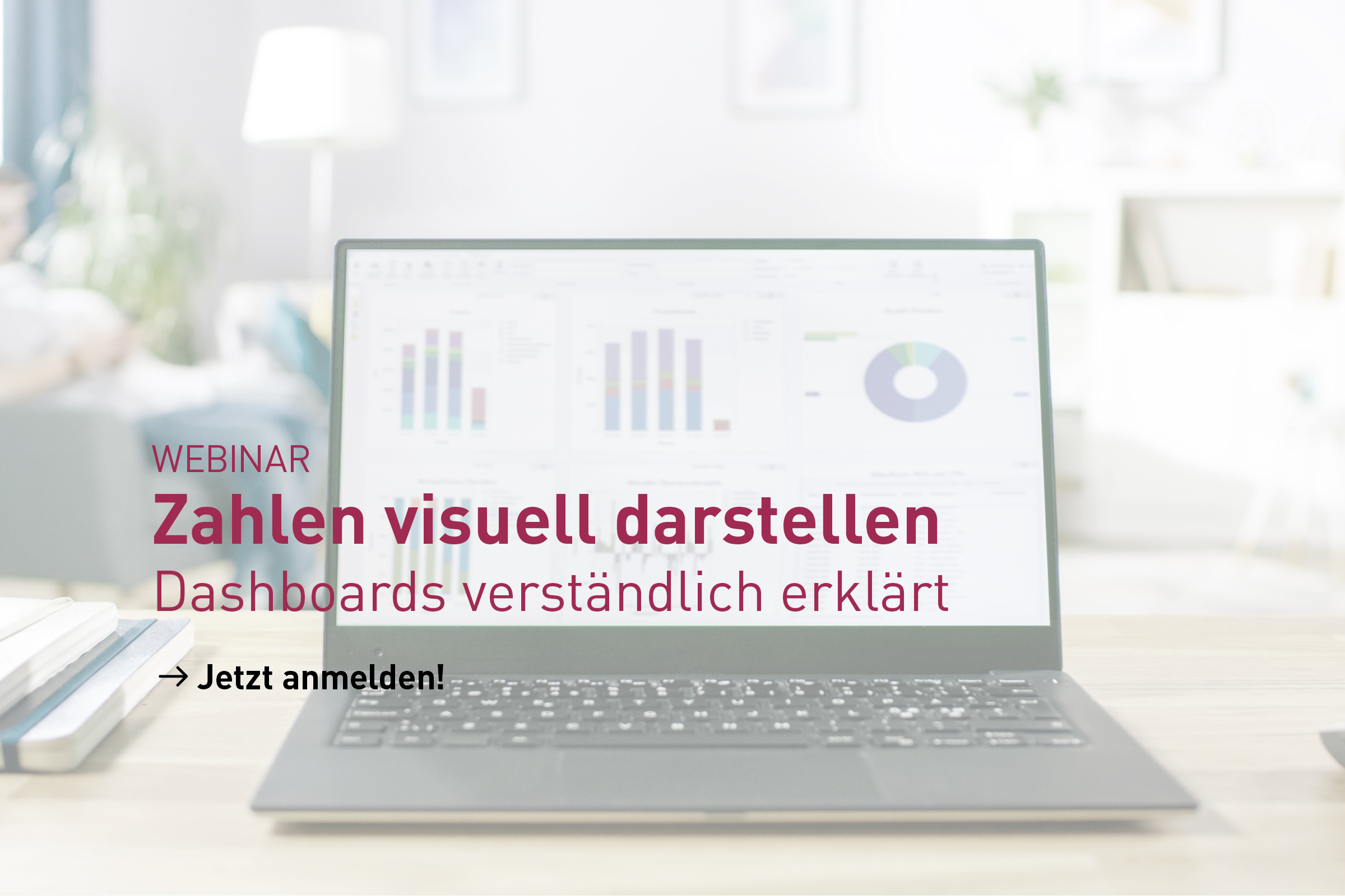 Webinar: Zahlen visuell darstellen mit Dashboards