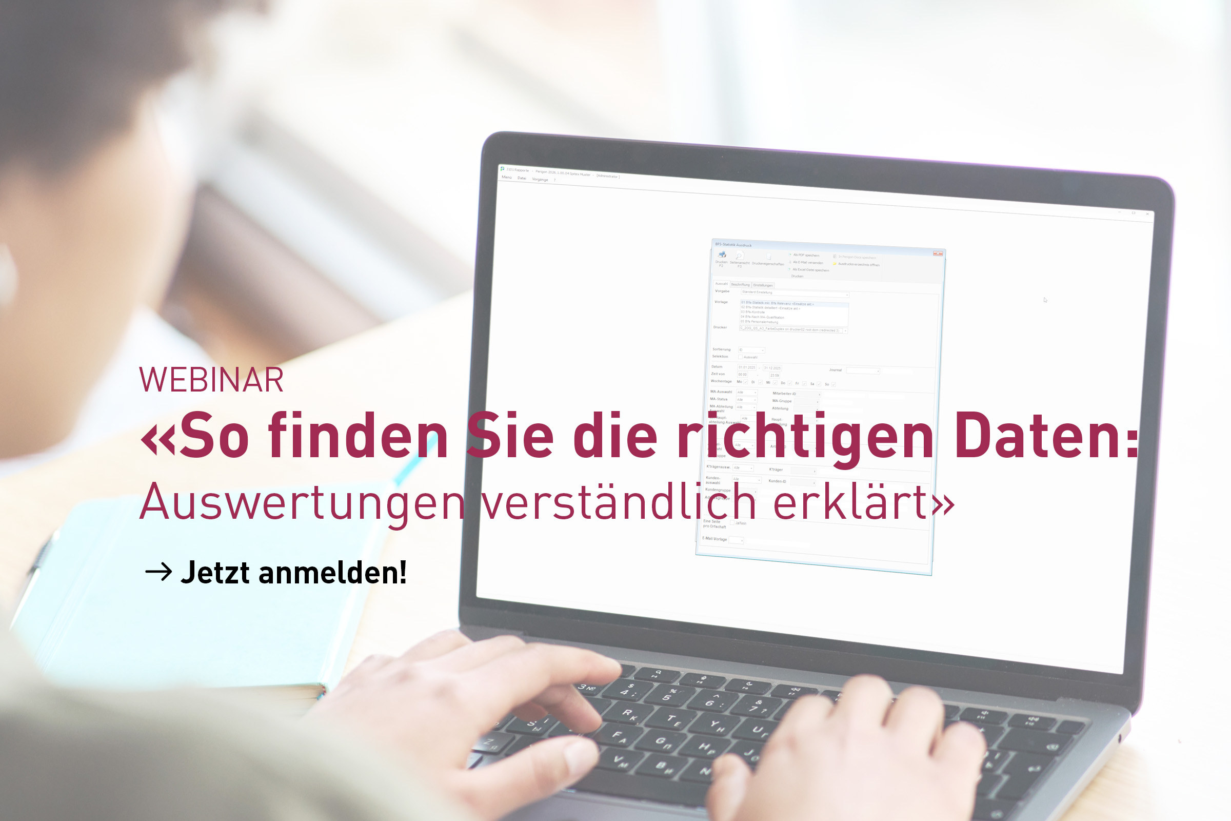 Webinar: «So finden Sie die richtigen Daten – Auswertungen verständlich erklärt»