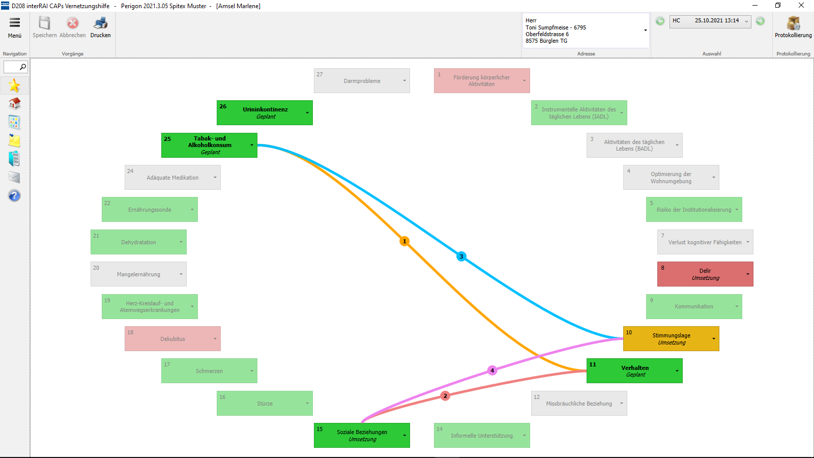 CAPs Vernetzungshilfe